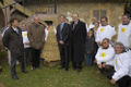 Inauguration des ruches à la ferme de Marie-Antoinette, © Jean-Marc Manaï / EPV