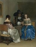 « Joueurs de cartes » de Gerard Ter Borch