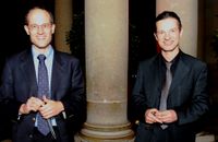 Alexandre Maral et Nicolas Milovanovic, commissaires de l'exposition © EPV/ Christian-Milet