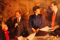 Françoise de Panafieu et Jean-Jacques Aillagon © DR