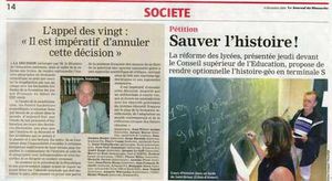 Article du Journal du Dimanche © JDD