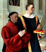 Étienne Chevalier présenté par saint Étienne, J. Fouquet © Istituto Geografico De Agostini Étienne Chevalier présenté par saint Étienne, J. Fouquet © Istituto Geografico De Agostini