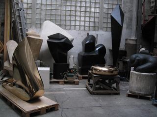 Atelier d'Emile Gilioli © Droits réservés